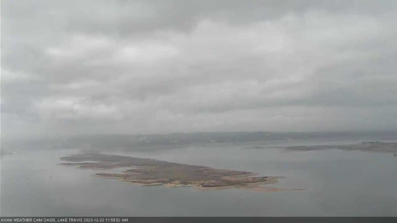 Lake Travis webcam, December 22, 2023 12:00 PM CT