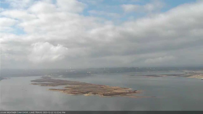 Lake Travis webcam, December 22, 2023 12:25 PM CT