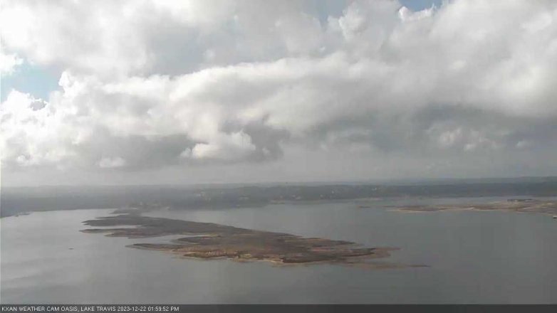 Lake Travis webcam, December 22, 2023 2:00 PM CT