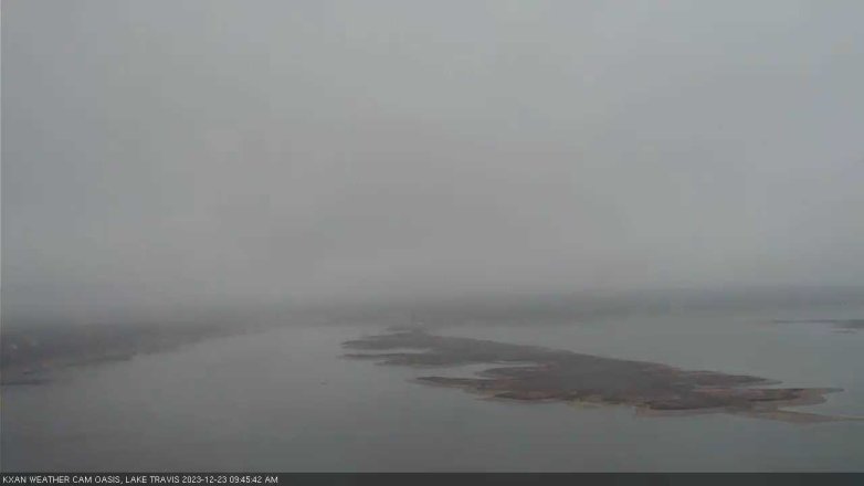 Lake Travis webcam, December 23, 2023 9:45 AM CT