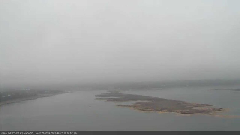 Lake Travis webcam, December 23, 2023 10:25 AM CT