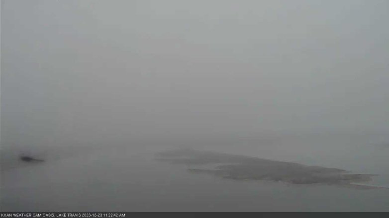 Lake Travis webcam, December 23, 2023 11:25 AM CT