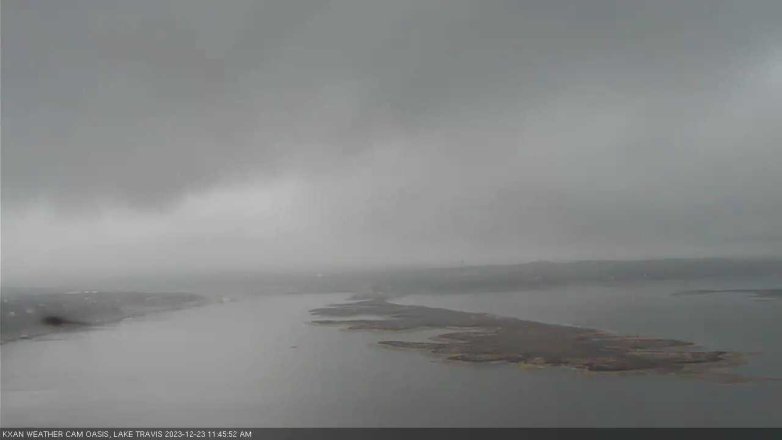 Lake Travis webcam, December 23, 2023 11:45 AM CT
