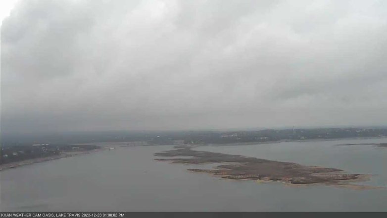 Lake Travis webcam, December 23, 2023 1:00 PM CT
