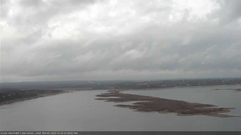 Lake Travis webcam, December 23, 2023 2:00 PM CT
