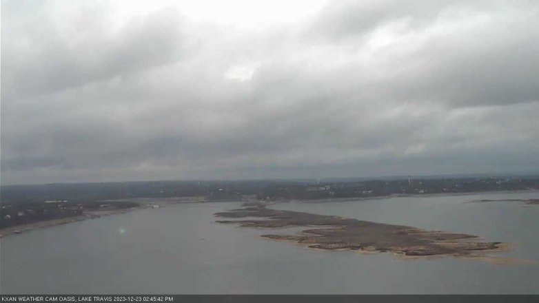 Lake Travis webcam, December 23, 2023 2:45 PM CT