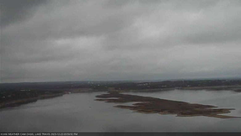 Lake Travis webcam, December 23, 2023 4:00 PM CT