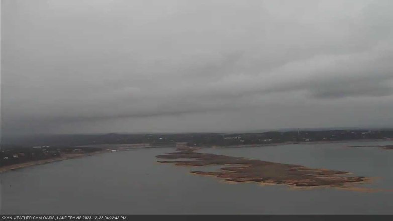 Lake Travis webcam, December 23, 2023 4:25 PM CT