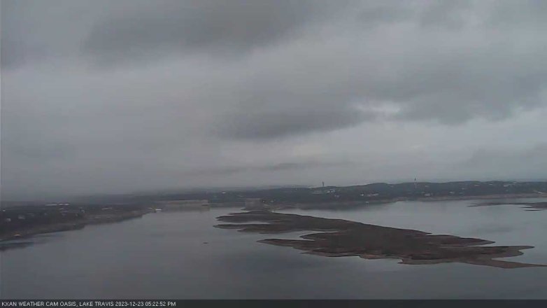 Lake Travis webcam, December 23, 2023 5:25 PM CT