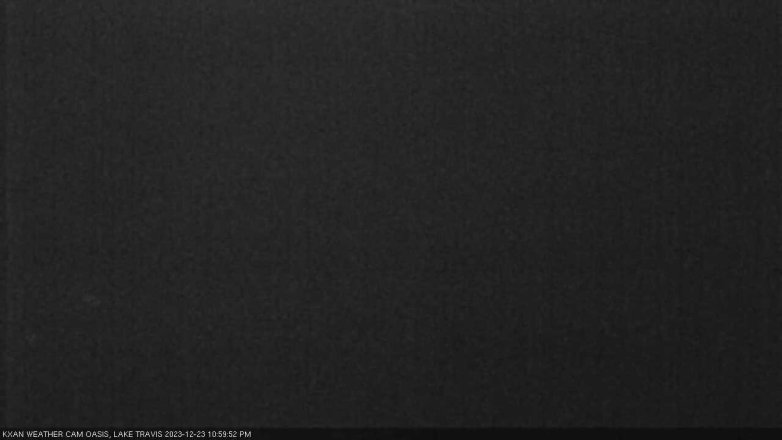 Lake Travis webcam, December 23, 2023 11:00 PM CT