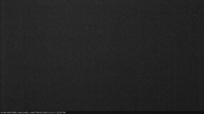 Lake Travis webcam, December 23, 2023 11:25 PM CT