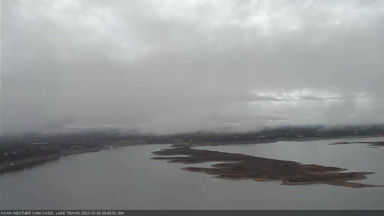 Lake Travis webcam, December 24, 2023 9:45 AM CT