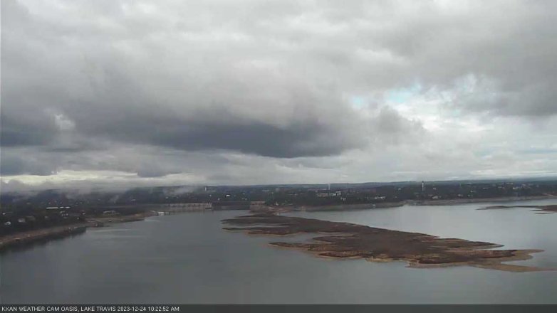 Lake Travis webcam, December 24, 2023 10:25 AM CT