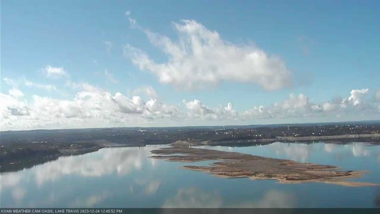 Lake Travis webcam, December 24, 2023 12:45 PM CT