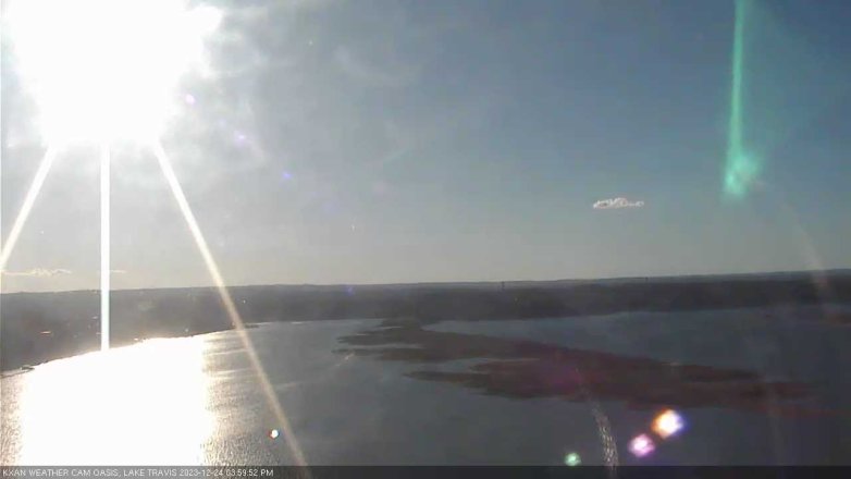 Lake Travis webcam, December 24, 2023 4:00 PM CT