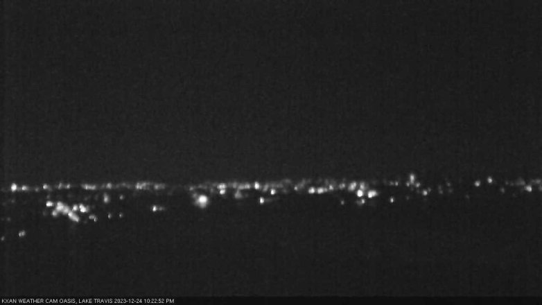 Lake Travis webcam, December 24, 2023 10:25 PM CT