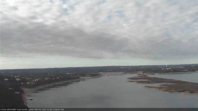 Lake Travis webcam, December 26, 2023 10:00 AM CT