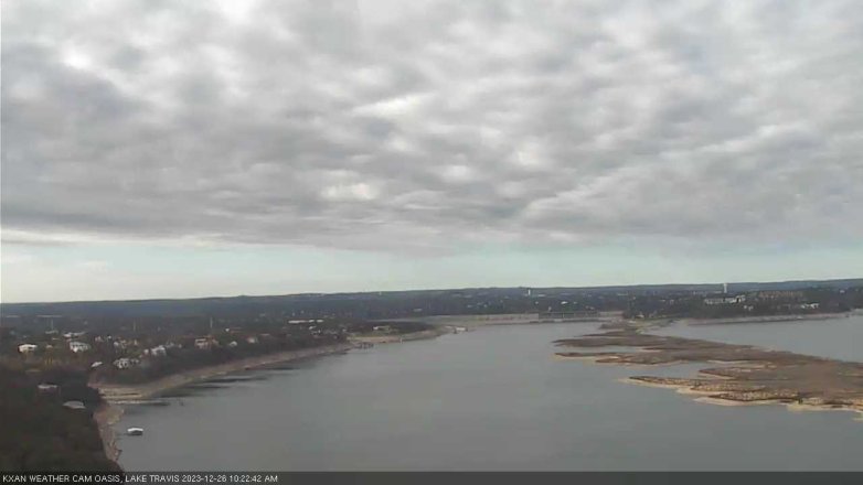 Lake Travis webcam, December 26, 2023 10:25 AM CT