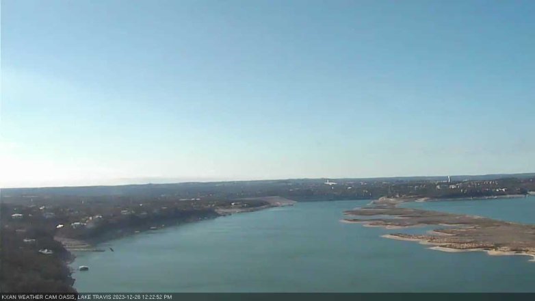 Lake Travis webcam, December 26, 2023 12:25 PM CT