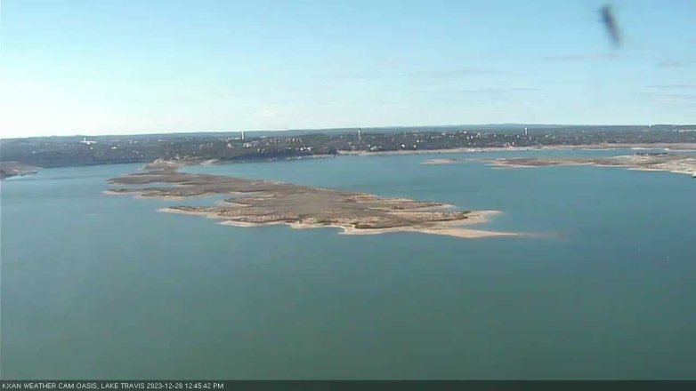 Lake Travis webcam, December 26, 2023 12:45 PM CT