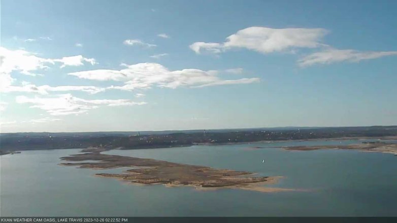 Lake Travis webcam, December 26, 2023 2:25 PM CT