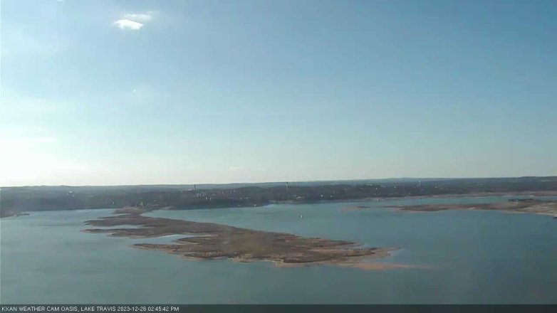 Lake Travis webcam, December 26, 2023 2:45 PM CT