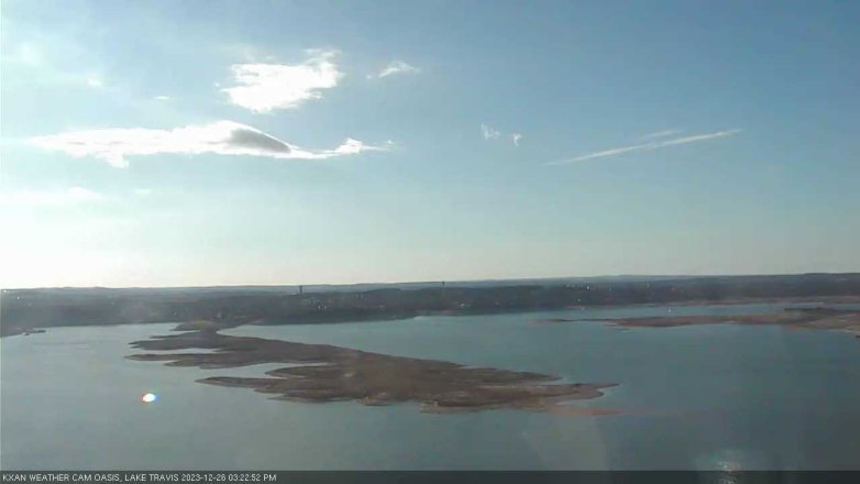 Lake Travis webcam, December 26, 2023 3:25 PM CT