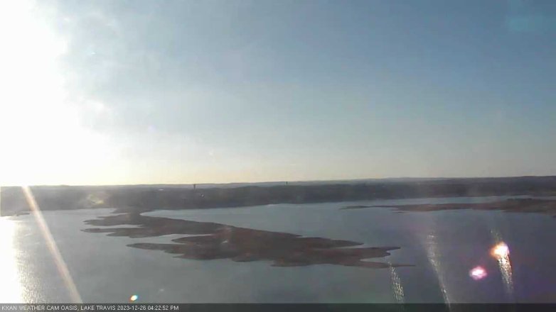Lake Travis webcam, December 26, 2023 4:25 PM CT