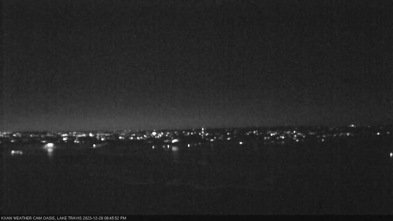 Lake Travis webcam, December 26, 2023 6:45 PM CT