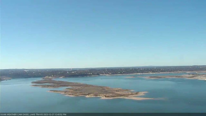 Lake Travis webcam, December 27, 2023 12:45 PM CT