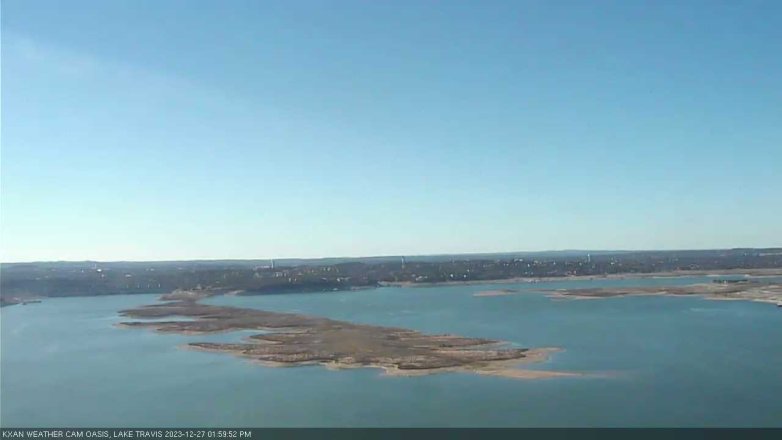 Lake Travis webcam, December 27, 2023 2:00 PM CT