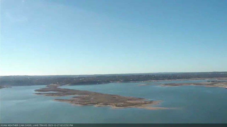 Lake Travis webcam, December 27, 2023 2:25 PM CT
