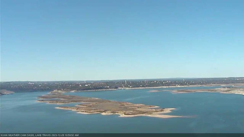 Lake Travis webcam, December 28, 2023 11:00 AM CT