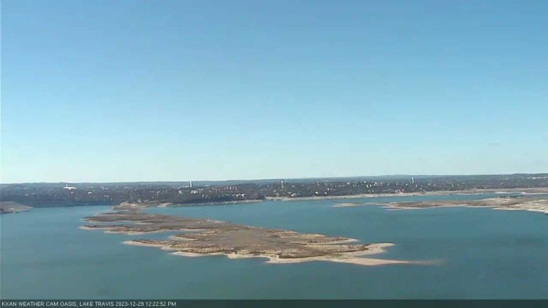 Lake Travis webcam, December 28, 2023 12:25 PM CT