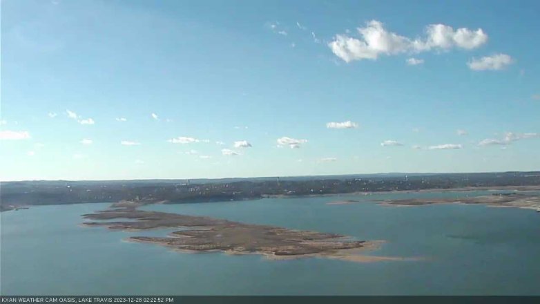 Lake Travis webcam, December 28, 2023 2:25 PM CT