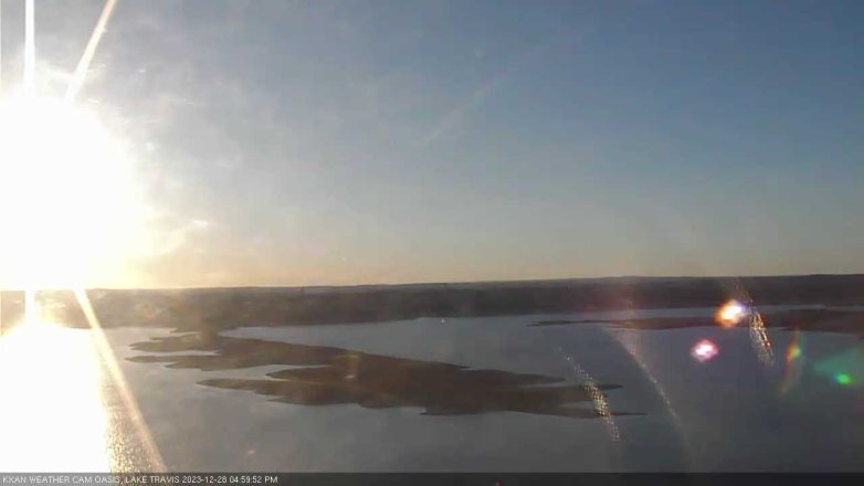 Lake Travis webcam, December 28, 2023 5:00 PM CT