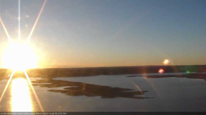Lake Travis webcam, December 28, 2023 5:25 PM CT