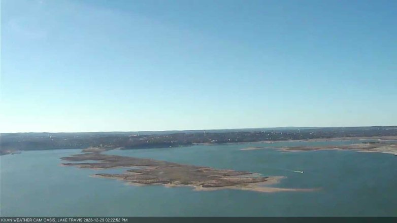 Lake Travis webcam, December 29, 2023 2:25 PM CT