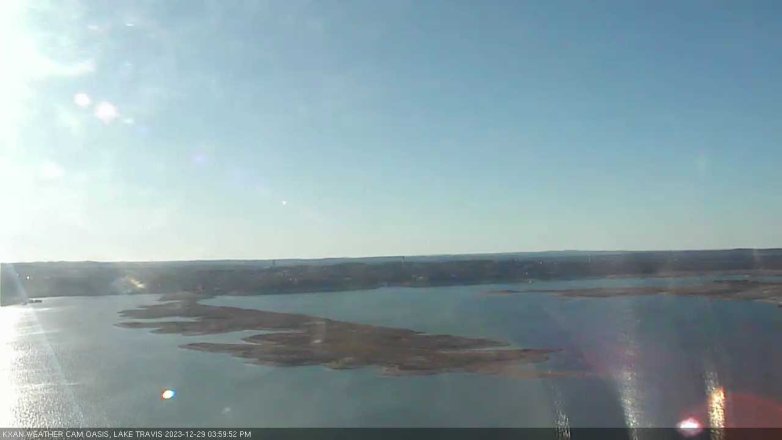 Lake Travis webcam, December 29, 2023 4:00 PM CT