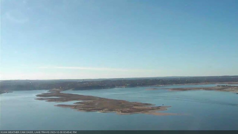 Lake Travis webcam, December 30, 2023 2:45 PM CT