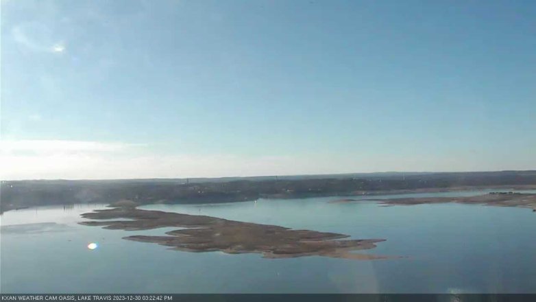 Lake Travis webcam, December 30, 2023 3:25 PM CT
