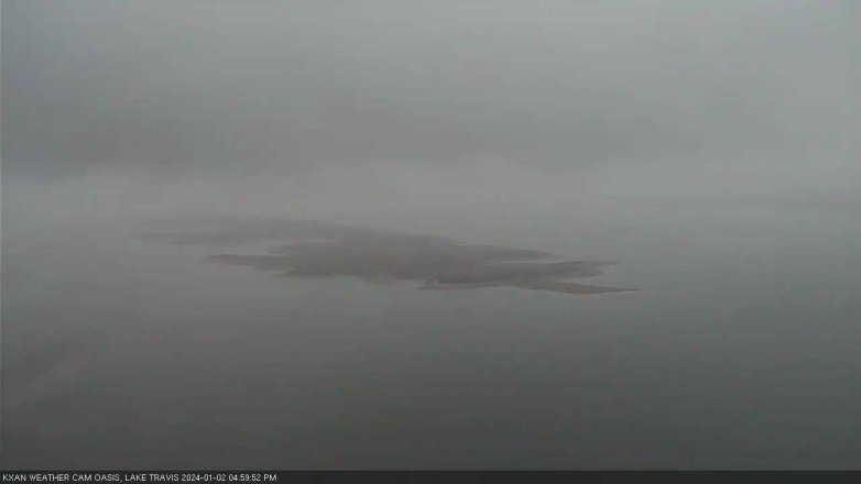 Lake Travis webcam, January 2, 2024 5:00 PM CT