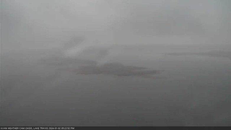Lake Travis webcam, January 2, 2024 5:25 PM CT