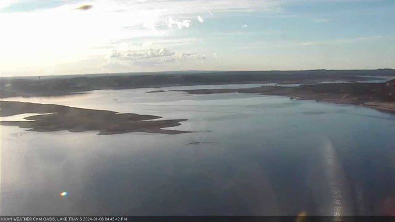 Lake Travis webcam, January 6, 2024 4:45 PM CT