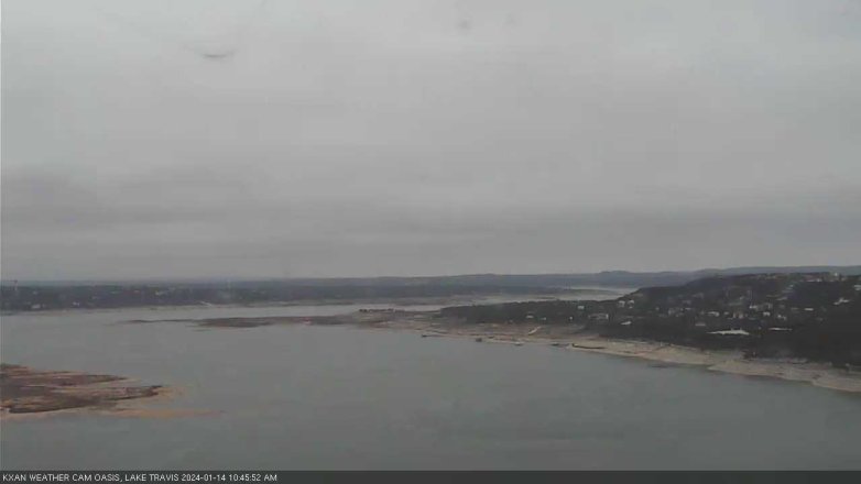 Lake Travis webcam, January 14, 2024 10:45 AM CT