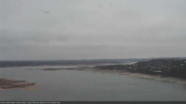 Lake Travis webcam, January 14, 2024 11:00 AM CT