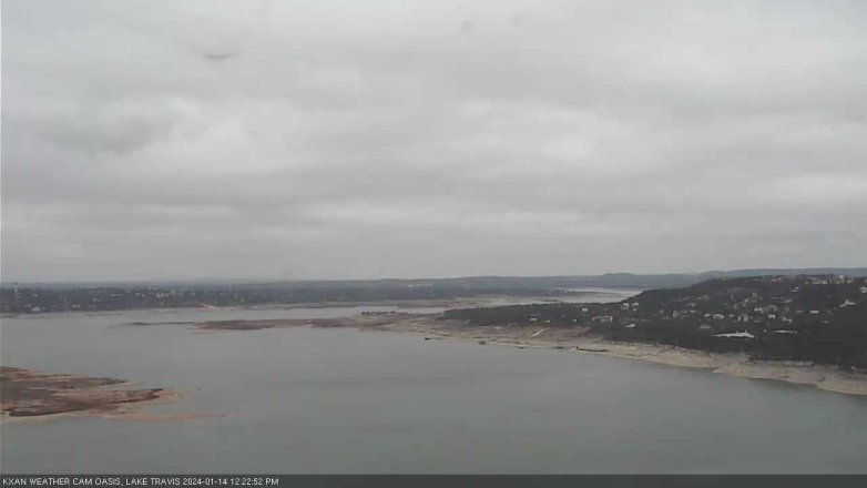 Lake Travis webcam, January 14, 2024 12:25 PM CT