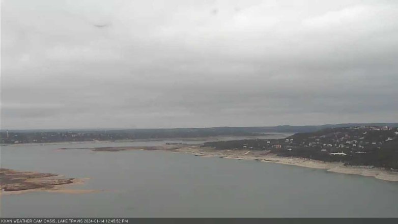 Lake Travis webcam, January 14, 2024 12:45 PM CT