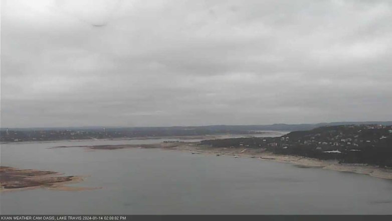 Lake Travis webcam, January 14, 2024 2:00 PM CT