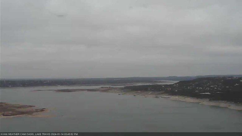 Lake Travis webcam, January 14, 2024 3:45 PM CT